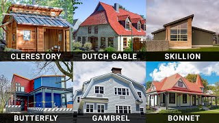 15 Common Roof Types Explained | House Roof Ideas