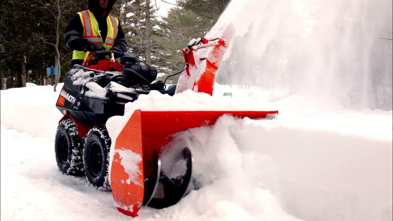 Ariens® MAMMOTH™ Commercial Snow Removal YouTube