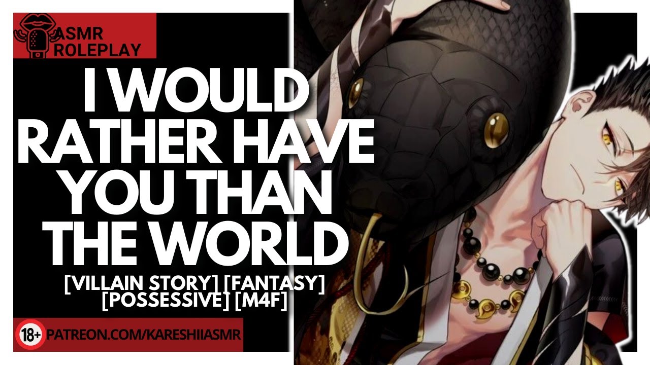 Possessive Villain Destroys the World to Save You.. [YANDERE ASMR]