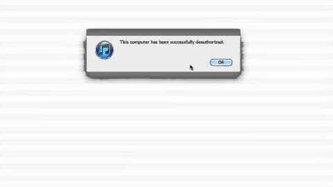 How to Deauthorize iTunes and Authorize iTunes