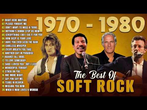 Soft Rock Oldies Love Mix 🎶 Rod Stewart, George Michael, Bryan Adams, The Police & More
