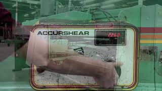 Accurshear 625012 1/4" x 12' Hydraulic Shear