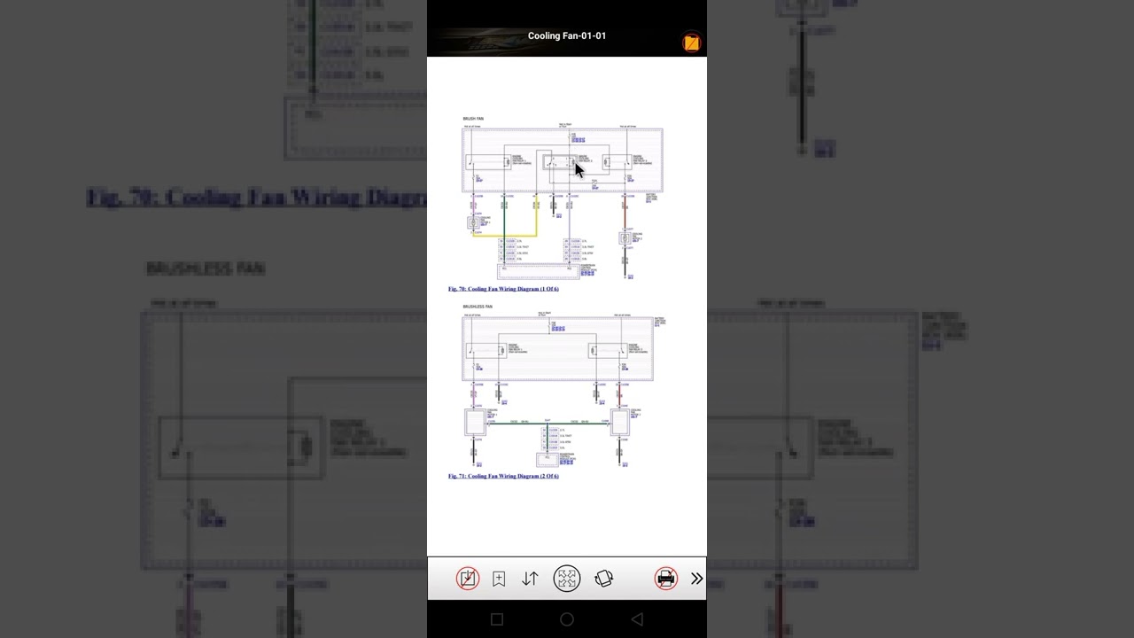 Ford F-150 radiator fan jumper wire test diagram