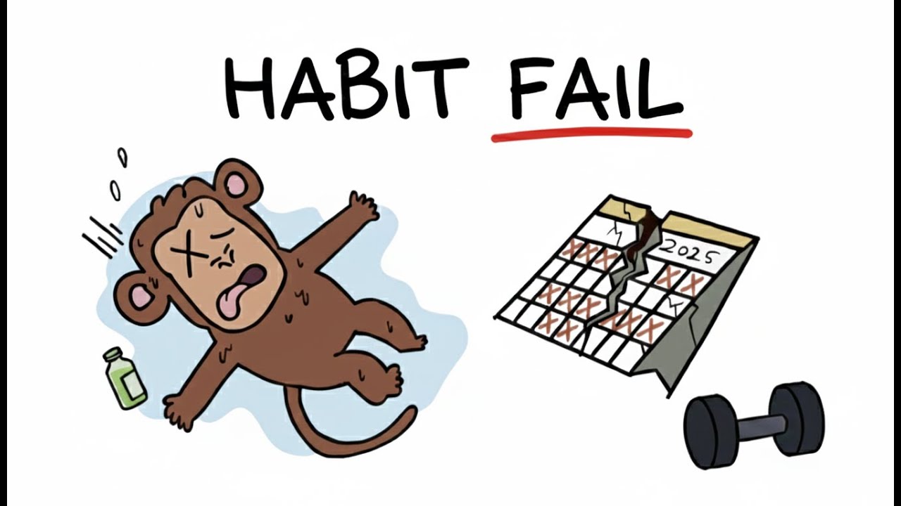 Why Your Habits FAIL (And How Monkey Fixes Them)