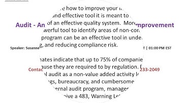 Audit – An Essential Tool for Continuous Improvement