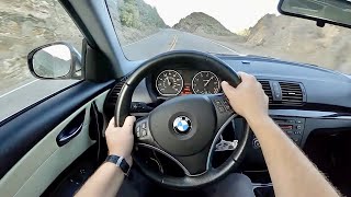 2011 BMW 128i 6MT  POV Test Drive (Binaural Audio)