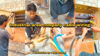 Industrial area company cable connection ⚡💡
