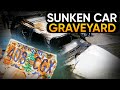 FOUND: 4 SUNKEN Cars and SUVs UNDERWATER (Scuba Recovery)