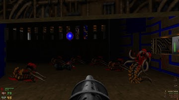 Freedoom 0.11.1 Phase 1 - E4M5 Engineering Station - UV All Secrets - 1080p 60fps