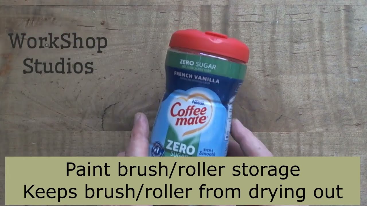 Tool Tip: Keep paint brushes and rollers from drying out
