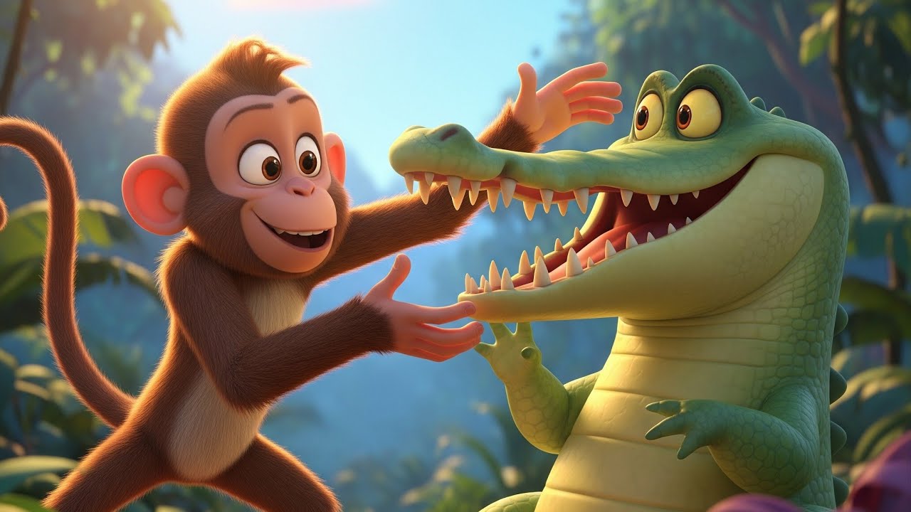 The clever Monkey | Kids Animated Video | 3d Cartoon |