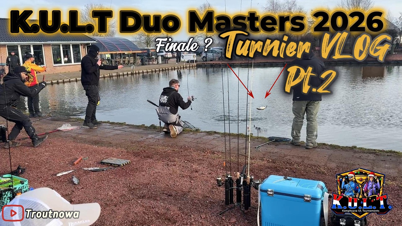 Forellenangel Turnier in Holland - K.U.L.T Duo Masters - Spoonfishing - Troutarea - UL-Fishing