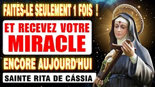 💖PRIÈRE TRÈS PUISSANTE À SAINTE RITA DE CÁSSIA - FAITES-LE ET VOUS VERREZ LE MIRACLE SE PRODUIRE🛑