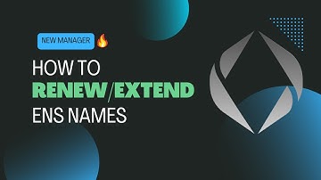 How to Renew or Extend ENS name in new manager/app/website | ensinfo |  0xashu.eth (app.ens.domains)
