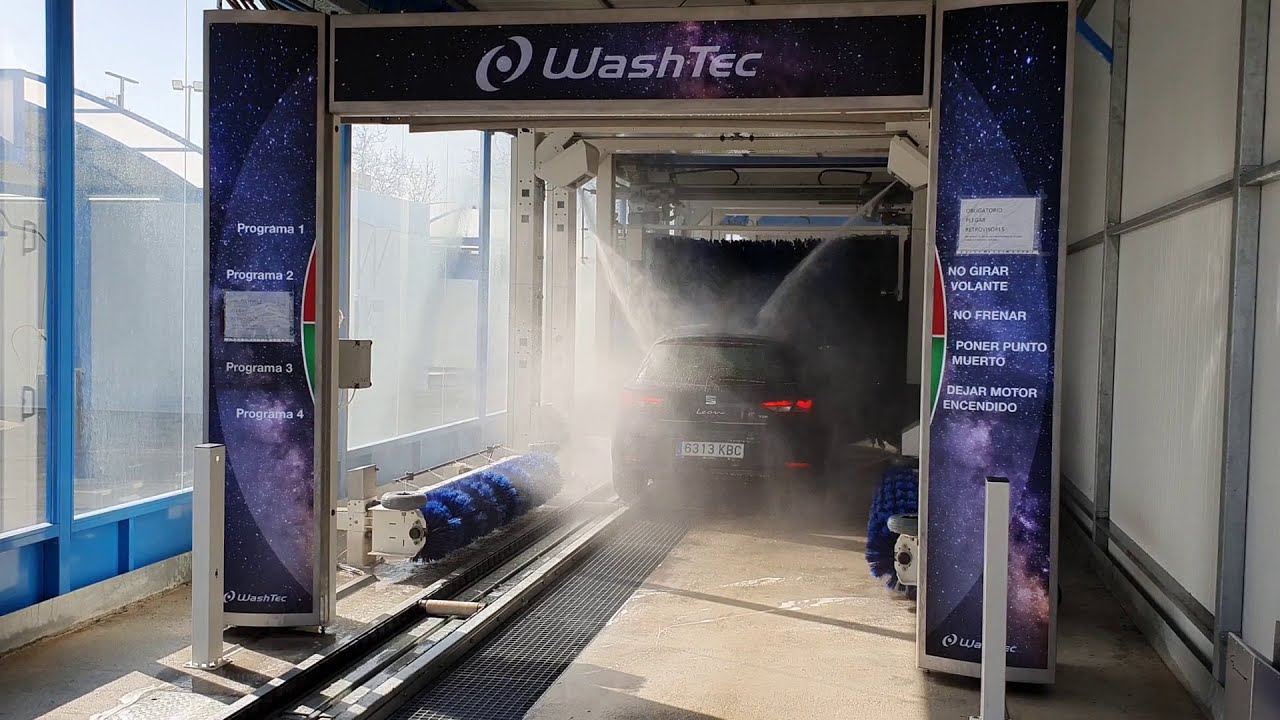 🇩🇪 El mejor Túnel de Lavado de Madrid Sur (WashTec) 🇩🇪