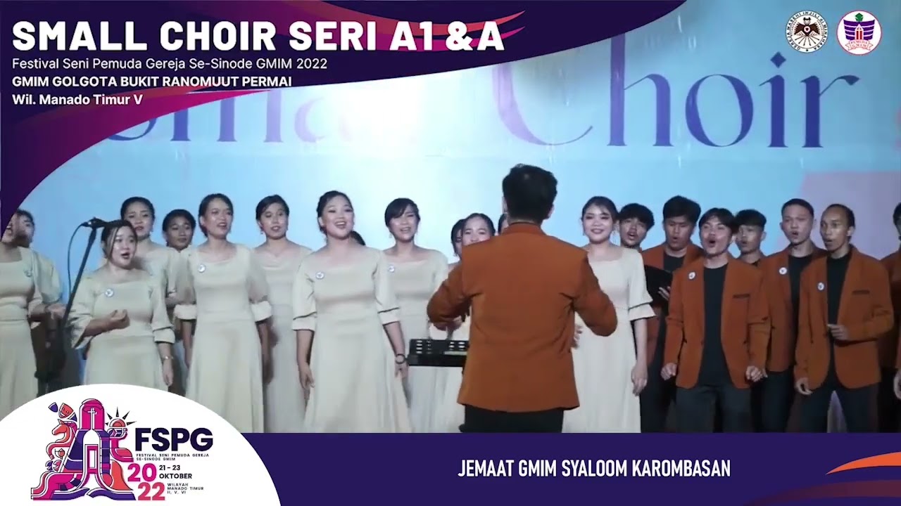 FSPG 2022 GMIM Syaloom Karombasan Youth Choir