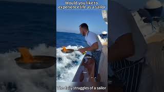 The daily struggles of a sailor ⚓😩🌊 #sea #funny #fyp #foryoupage #funnyvideo