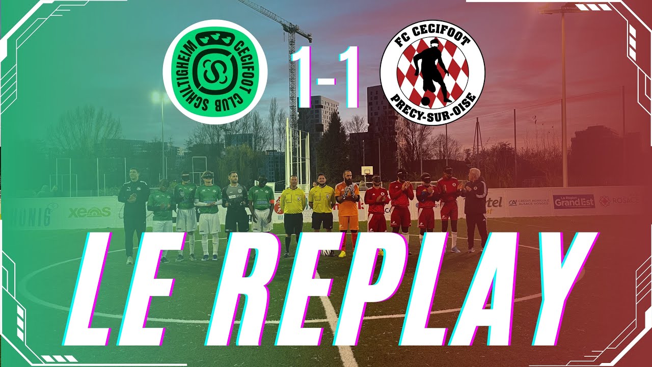 Cécifoot : Schiltigheim - Précy-sur-Oise (1-1) : championnat de France 2025-2026 en audiodescription
