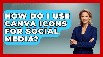 How Do I Use Canva Icons For Social Media? | Graphic Design Nerd