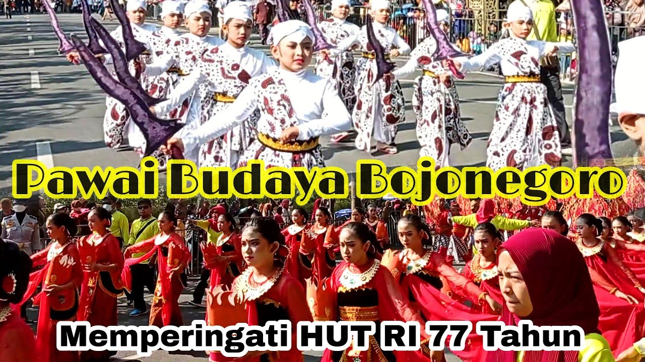 Pawai budaya Bojonegoro SDN Kadipaten 2 Bojonegoro