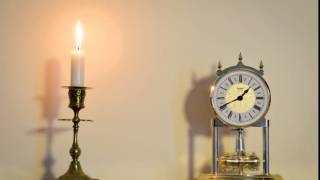 Time Lapse The Candle and Clock