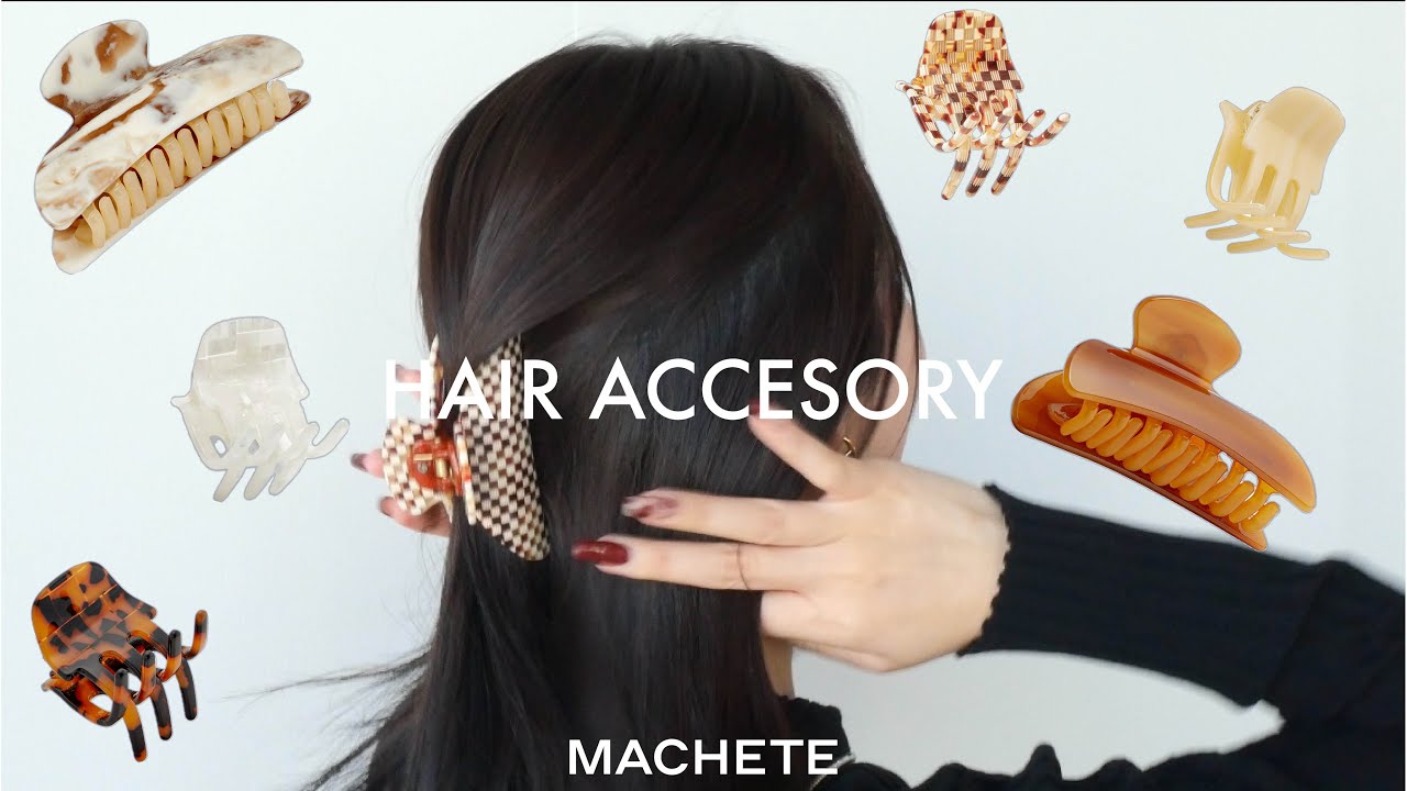 MACHATE】アメリカ発のエシカルなブランド、マシェットのヘアクリップ