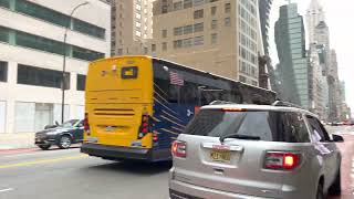 MTA Bus Company 2020-22 Prevost X3-45 Commuter 1323 on Route QM1 Express