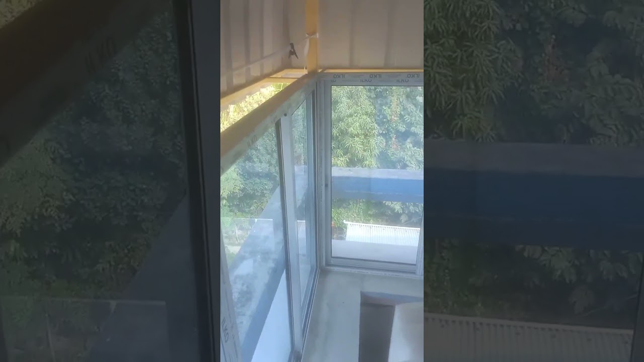 amar aluminium glass partition work chader upor ghiray banalam kamon holo friend's ra bolo