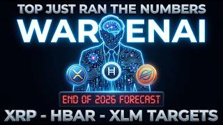 XRP HBAR XLM — What WarrenAI's Model Says for December 2026
