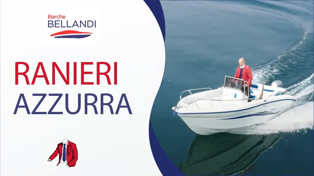 ⁣RANIERI AZZURRA con motore HONDA usata sul Lago di Garda - Barche Bellandi