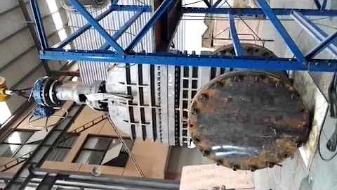 June 28, Gate Valve Hydraulic Shell Test , 3500 KPa- DN 1500 - video 2