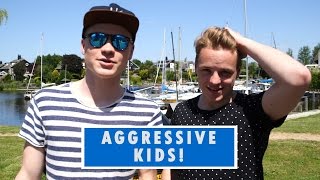 Aggressive Kids! | MM OneTaker
PREVIOUS video: https://www.youtube.com/watch?v=oXNQ17EMNVA&index=1&list=PL_4m3_2pMgru3qQJ03dt0ktyXpG4QMNfT
We are two dutch guys from Amsterdam making films. Every friday is Filmy Friday where we upload a cool comedy film. AHYAYEUH!
BUY YOUR OWN CINEMATES MERCHANDISE HERE!
http://www.cinemates.tv/
Check out our other channels!
http://www.youtube.com/worldofcinemates
http://www.youtube.com/thekelvlog
http://www.youtube.com/potkast
TWITTER: http://www.twitter.com/cinemates
INSTAGRAM: http://instagram.com/cinemates
FACEBOOK: http://www.facebook.com/cinemates
E-mail: contact@cinemates.tv
Thanks to:
Director of Photography: http://twitter.com/directpete
Camera by: http://twitter.com/bramslootmans
Sound by: http://twitter.com/jaredstruick
Written by: http://twitter.com/kalvijn
Guest appearances: Aggressive Kids! | MM OneTaker