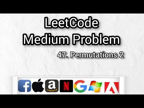 47. Permutations 2 || LeetCode || Backtracking || Latest Amazon Interview Question