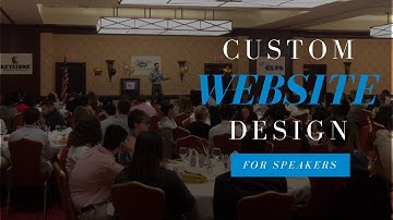 Amazing Custom WordPress Design for Speakers