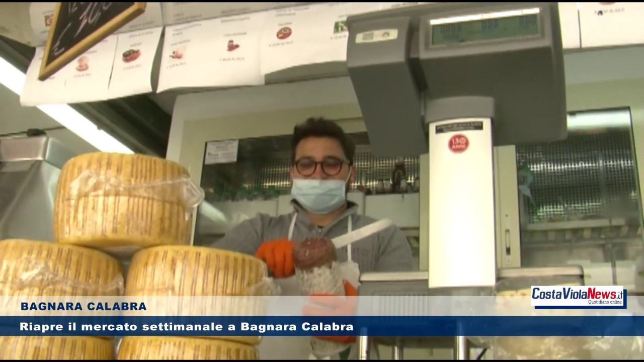BAGNARA CALABRA - Riapre il mercato settimanale