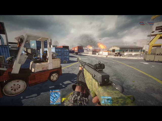 Battlefield 3 Loadout: L96 Ironsight+MP443 Suppressor - YouTube