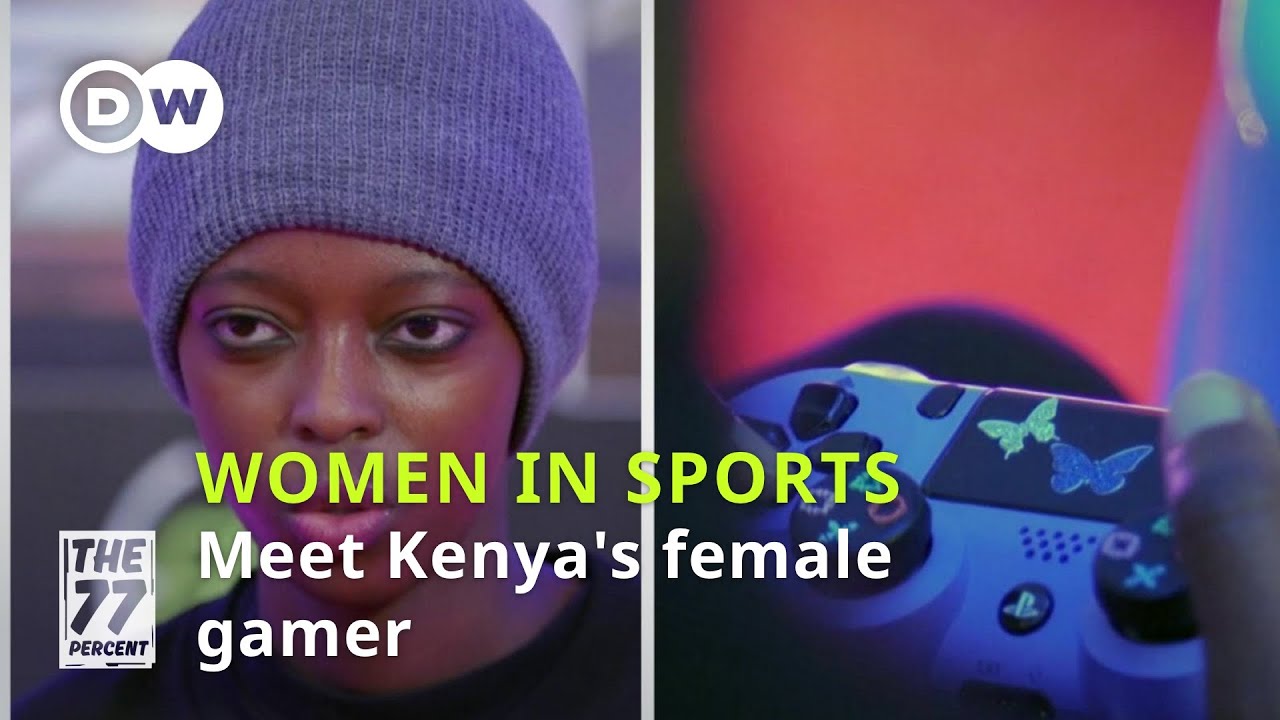 ⁣Kenya’s first female pro esports athlete