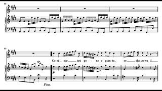 Da tempeste il legno infranto (Giulio Cesare - G.F. Händel) Score Animation