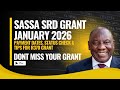 SASSA SRD Grant January 2026 Payment Dates Status Check Tips For R370 Grant