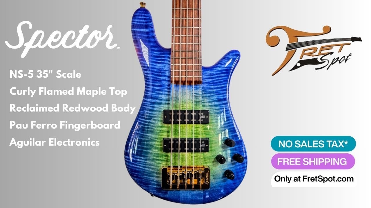 Восстановленная древесина секвойи и волнистого клена: шедевр Spector NS-5