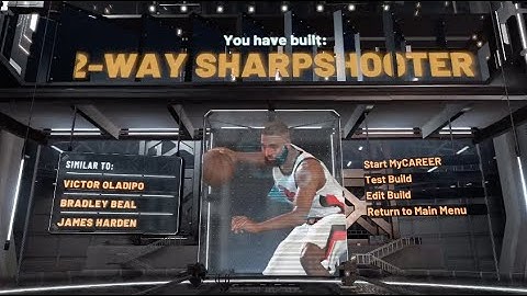 NBA2K20 BEST TWOWAY SHARPSHOOTER. DEMIGOD