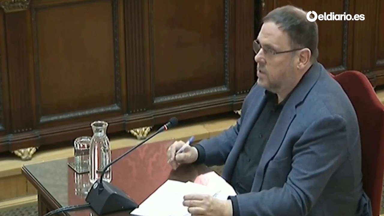 Alegato final de Oriol Junqueras en el juicio del procés