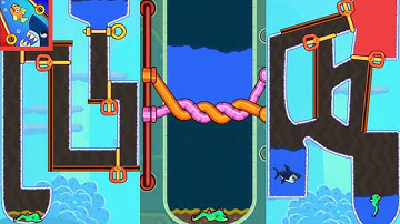 Save The Fish Pull The Pin Max Level 1843-1850 New Update Best Epic Rescue Fish Gameplay Part 22 |