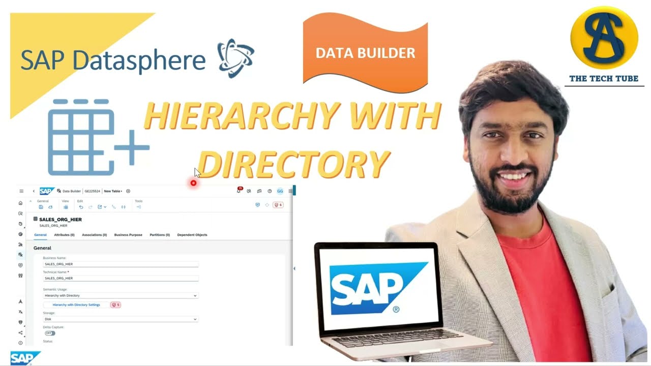 25. Иерархия с каталогом | Конструктор данных | SAP Datasphere 