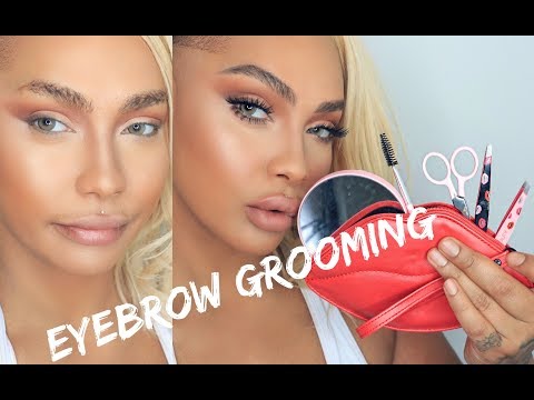 UPDATED EYEBROW TUTORIAL | TWEEZERMAN X HUDA BEAUTY | SONJDRADELUXE