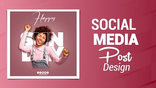 SOCIAL MEDIA POST DESIGN (ANDROID) #photoeditor #pixellab screenshot 3
