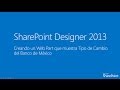 Creando un Web Part que muestra tipo de cambio del Banco de México