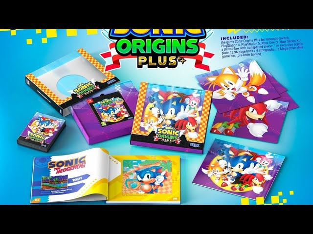 Sonic Origins Plus - Collector's Edition Nintendo Switch - Pix'n Love