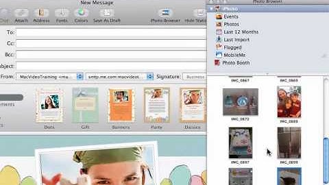 Quick Start Your Mac plus -  Using Email Stationary
