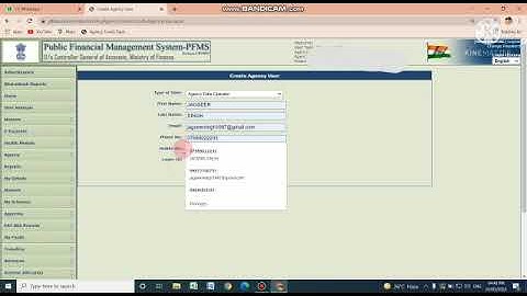 ID CREATION DATA OPERATOR AND APPROVER IN PFMS